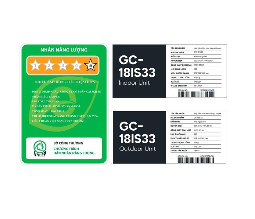 Máy Lạnh Casper Inverter 2 HP GC-18IS33 - Ảnh 6
