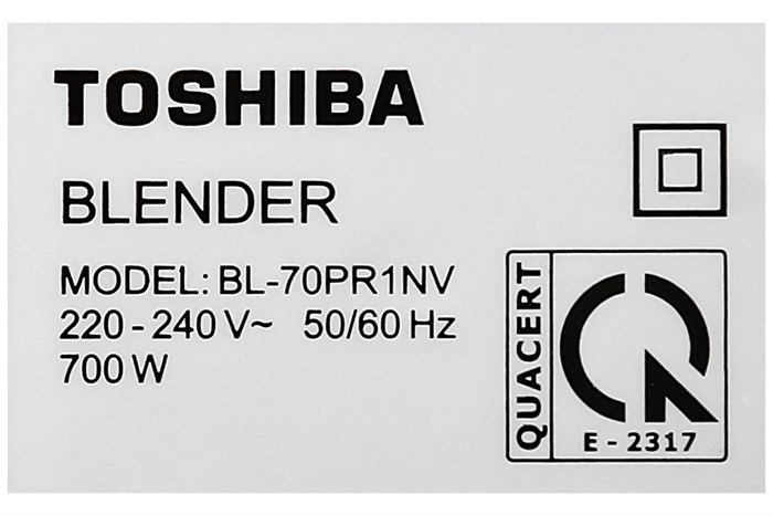 Máy xay sinh tố đa năng Toshiba BL-70PR1NV - Ảnh 10