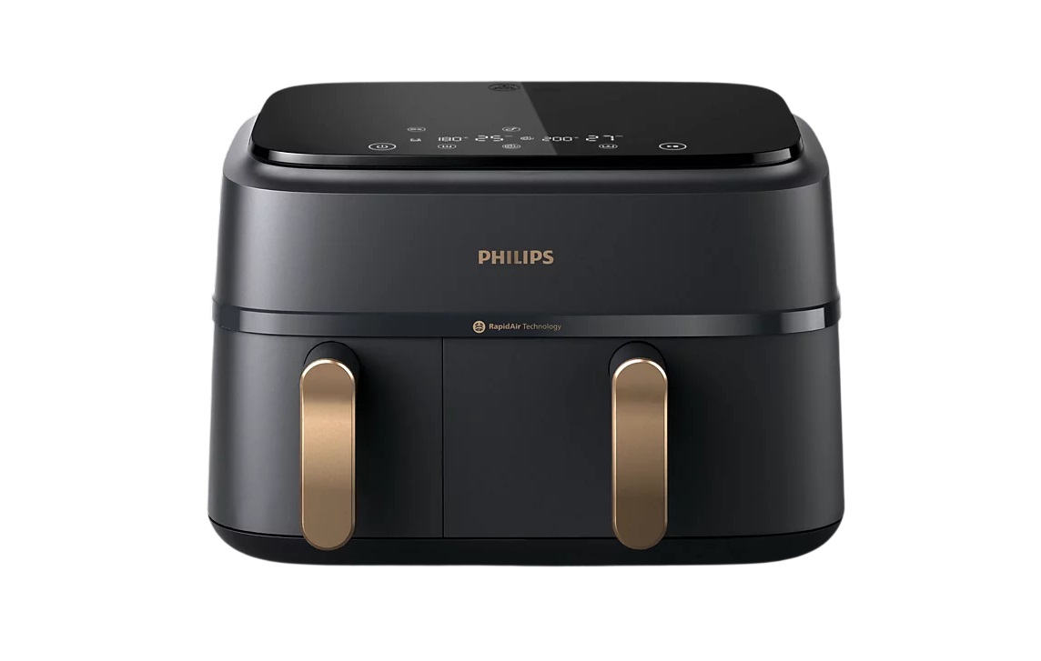 Nồi chiên không dầu 2 ngăn Philips 9 lít NA352/00 - Ảnh 2