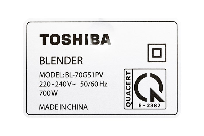 Máy xay sinh tố Toshiba BL-70GS1PV - Ảnh 9
